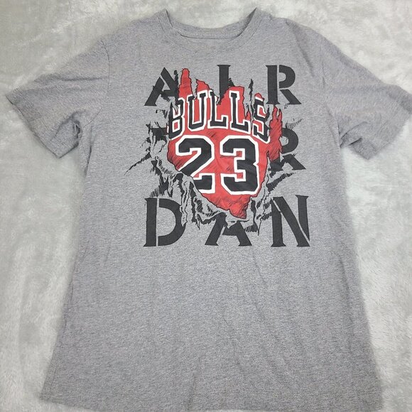 Rare Air Jordan Men's T-Shirt 23 Big Air Dan Logo Size‎ Medium  Chicago Bulls - Picture 1 of 6